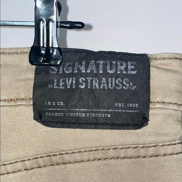 Tan Cargo Shorts with Drawstring Waist and Relaxed Fit - Picture 9 of 9